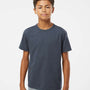 Kastlfel Youth RecycledSoft Short Sleeve Crewneck T-Shirt - Midnight Blue - NEW
