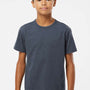 Kastlfel Youth Recycled Soft Short Sleeve Crewneck T-Shirt - Midnight Blue