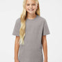 Kastlfel Youth RecycledSoft Short Sleeve Crewneck T-Shirt - Steel Grey - NEW