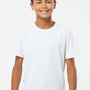 Kastlfel Youth Recycled Soft Short Sleeve Crewneck T-Shirt - White