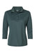 Paragon 120 Womens Lady Palm 3/4 Sleeve Polo Shirt Carbon Grey Flat Front