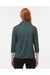 Paragon 120 Womens Lady Palm 3/4 Sleeve Polo Shirt Carbon Grey Model Back