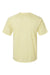 Paragon 200 Mens Islander Performance Short Sleeve Crewneck T-Shirt Pale Yellow Flat Back