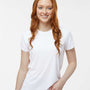 Paragon Womens Islander Performance Moisture Wicking Short Sleeve Crewneck T-Shirt - White - NEW