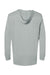 Paragon 220 Mens Bahama Performance Long Sleeve Hooded T-Shirt Hoodie Medium Grey Flat Back