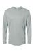 Paragon 220 Mens Bahama Performance Long Sleeve Hooded T-Shirt Hoodie Medium Grey Flat Front