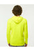 Paragon 220 Mens Bahama Performance Long Sleeve Hooded T-Shirt Hoodie Safety Green Model Back