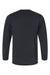 Paragon 222 Mens Aruba Extreme Performance Long Sleeve Crewneck T-Shirt Black Flat Back