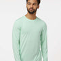 Paragon Mens Aruba Extreme Performance Moisture Wicking Long Sleeve Crewneck T-Shirt - Mint Green - NEW
