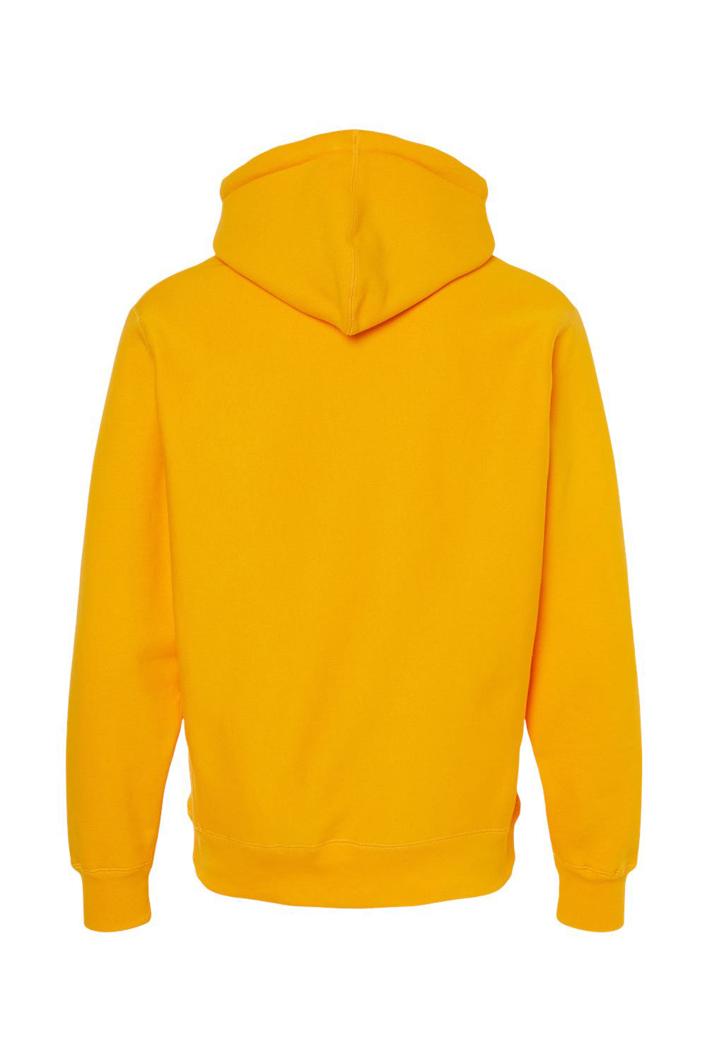 Independent Trading Co. IND5000P Mens Legend Hooded Sweatshirt Hoodie Gold Flat Back