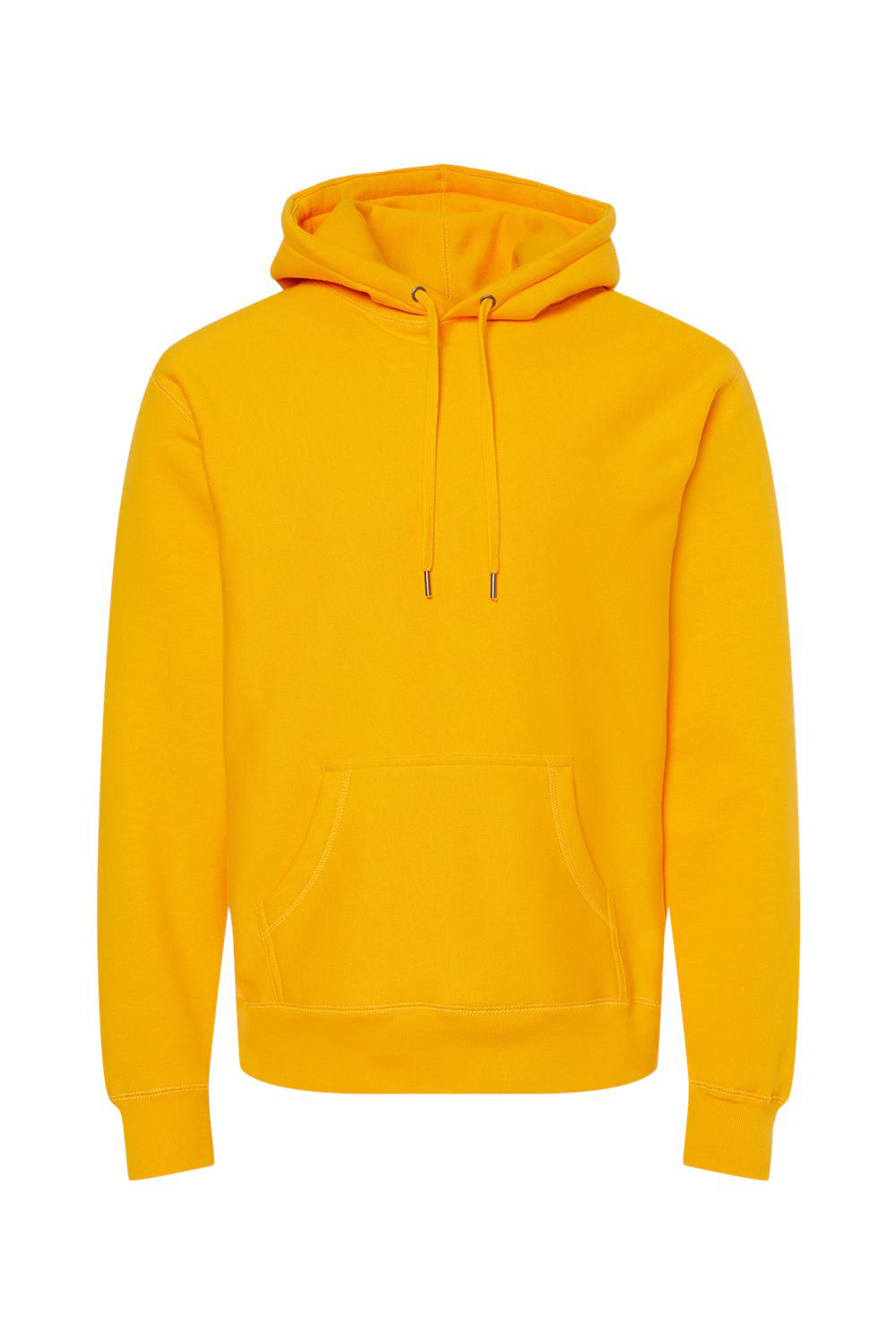 Independent Trading Co. IND5000P Mens Legend Hooded Sweatshirt Hoodie Gold Flat Front