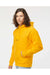 Independent Trading Co. IND5000P Mens Legend Hooded Sweatshirt Hoodie Gold Model Side
