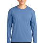 A4 Mens AirFlex Long Sleeve Crewneck T-Shirt - Light Blue - COMING SOON