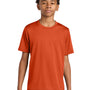 A4 Youth Performance Moisture Wicking Short Sleeve Crewneck T-Shirt - Athletic Orange