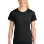 A4 Womens Performance Moisture Wicking Short Sleeve Crewneck T-Shirt - Black