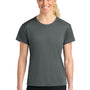 A4 Womens Performance Moisture Wicking Short Sleeve Crewneck T-Shirt - Graphite Grey