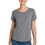 Allmade Womens Short Sleeve Scoop Neck T Shirt - Aluminum Grey