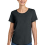 Allmade Womens Short Sleeve Scoop Neck T Shirt - Space Black