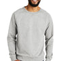 Allmade Mens Organic French Terry Crewneck Sweatshirt - Heather Granite Grey