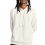 Allmade Mens CVC Fleece Hooded Sweatshirt Hoodie w/ Pouch Pocket - White Sand