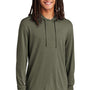 Allmade Mens Long Sleeve Hooded T-Shirt Hoodie - Olive You Green