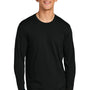 Allmade Mens Long Sleeve Crewneck T-Shirt - Deep Black
