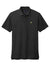 Brooks Brothers Mens Pique Short Sleeve Polo Shirt Deep Black Flat Front