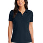 Brooks Brothers Womens Short Sleeve Polo Shirt - Navy Blue Blazer