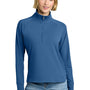 Brooks Brothers Womens Luxe Performance 1/4 Zip Sweatshirt - Charter Blue - Coming Soon