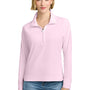 Brooks Brothers Womens Luxe Performance 1/4 Zip Sweatshirt - Pearl Pink - Coming Soon