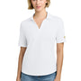Brooks Brothers Womens Pinpoint Pique Short Sleeve Polo Shirt - White - Coming Soon