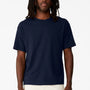 Bella + Canvas Mens Short Sleeve Crewneck T-Shirt - Navy Blue - COMING SOON