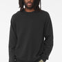 Bella + Canvas Mens Sponge Fleece Crewneck Sweatshirt - Vintage Black