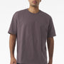 Bella + Canvas Mens Short Sleeve Crewneck T-Shirt - Storm Purple - COMING SOON