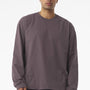 Bella + Canvas Mens Long Sleeve Crewneck T-Shirt - Storm Purple - COMING SOON