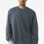 Bella + Canvas Mens Long Sleeve Crewneck T-Shirt - Vintage Navy Blue - COMING SOON
