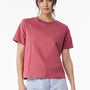 Bella + Canvas Womens Short Sleeve Crewneck T-Shirt - Vintage Red - COMING SOON