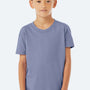 Bella + Canvas Youth Jersey Short Sleeve Crewneck T-Shirt - Lavender Blue