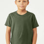 Bella + Canvas Youth Jersey Short Sleeve Crewneck T-Shirt - Military Green