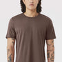 Bella + Canvas Mens Jersey Short Sleeve Crewneck T-Shirt - Cocoa Brown