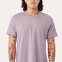 Bella + Canvas Mens Jersey Short Sleeve Crewneck T-Shirt - Light Violet Purple