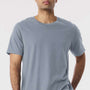 Bella + Canvas Mens Jersey Short Sleeve Crewneck T-Shirt - Vintage Denim Blue
