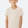 Bella + Canvas Youth Short Sleeve Crewneck T-Shirt - Natural