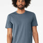 Bella + Canvas Mens Short Sleeve Crewneck T-Shirt - Solid Slate