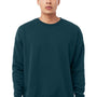 Bella + Canvas Mens Fleece Crewneck Sweatshirt - Atlantic Green