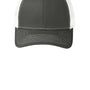 Port Authority Hats Mens Adjustable Trucker Hat - Steel Grey/White