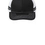 Port Authority Hats Mens Adjustable Trucker Hat - Black/Steel Grey/White