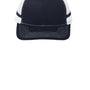 Port Authority Hats Mens Adjustable Trucker Hat - Rich Navy Blue/White