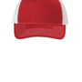 Port Authority Hats Mens Snapback Trucker Hat - Flame Red/White