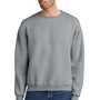 Jerzees Mens Rugged Crewneck Sweatshirt - Heather Grey - COMING SOON